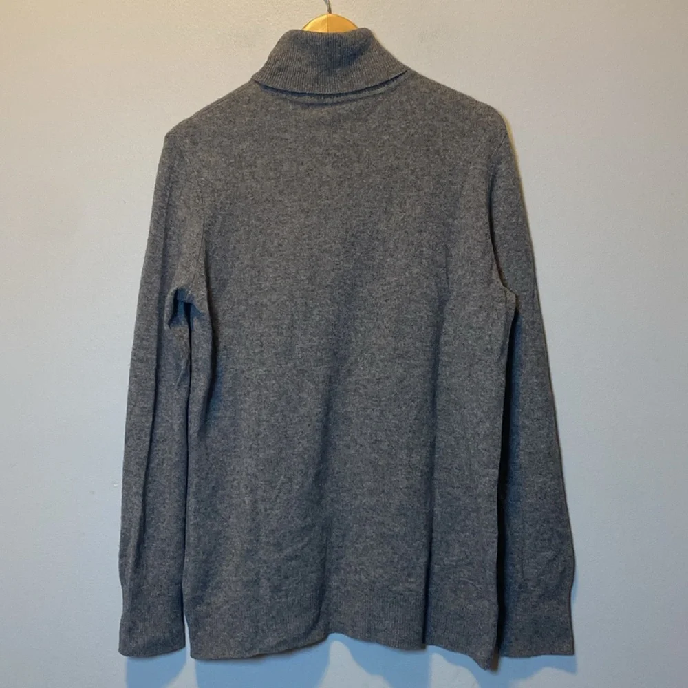 Equipment Delafine 100% Cashmere Sweater Women’s Large Gray - Picture 10 of 13